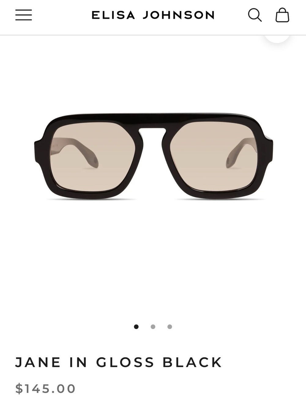 Elisa Johnson Jane Sunglasses - Picture 2 of 3